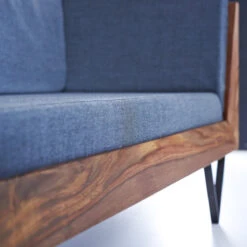 Metric - Canapé En Palissandre Massif Et Tissu, 3 Places -Magasin De Meubles 1200 1200 canape en palissandre massif et tissu metric 2