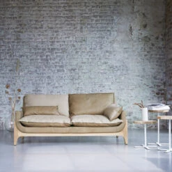 Woodnest - Canapé En Chêne Massif Et Cuir Cheyenne 2 Places -Magasin De Meubles 1200 1200 canape woodnest en chene massif et cuir cheyenne 2 places 2