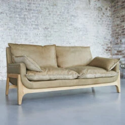 Woodnest - Canapé En Chêne Massif Et Cuir Cheyenne 2 Places -Magasin De Meubles 1200 1200 canape woodnest en chene massif et cuir cheyenne 2 places 7