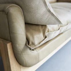 Woodnest - Canapé En Chêne Massif Et Cuir Cheyenne 2 Places -Magasin De Meubles 1200 1200 canape woodnest en chene massif et cuir cheyenne 2 places 9