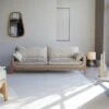 Woodnest - Canapé En Chêne Massif Et Tissu Linen 3 Places -Magasin De Meubles 1200 1200 canape woodnest en chene massif et tissu linen 3 places