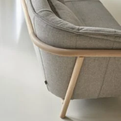 Yas - Canapé En Chêne Massif Et Tissu Gris 3 Places -Magasin De Meubles 1200 1200 canape yas en chene massif et tissu gris 3 places 5