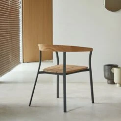 Arco - Chaise En Teck Massif Et Aluminium -Magasin De Meubles 1200 1200 chaise en teck massif et aluminium arco 3
