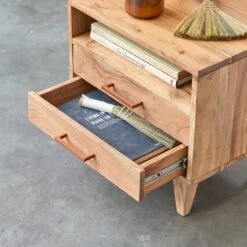 Oslo - Chevet En Acacia Massif -Magasin De Meubles 1200 1200 chevet en acacia massif oslo 5