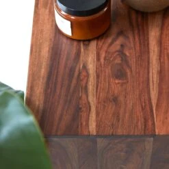 Kwarto - Chevet En Palissandre Massif 3 Tiroirs -Magasin De Meubles 1200 1200 chevet en palissandre massif kwarto 3 tiroirs 2