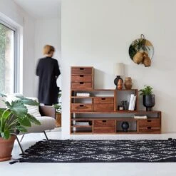 Kwarto - Chevet En Palissandre Massif 3 Tiroirs -Magasin De Meubles 1200 1200 chevet en palissandre massif kwarto 3 tiroirs 4