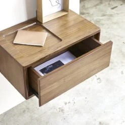 Circa - Chevet En Teck Massif Recyclé 1 Tiroir -Magasin De Meubles 1200 1200 chevet en teck massif circa 1 tiroir 4