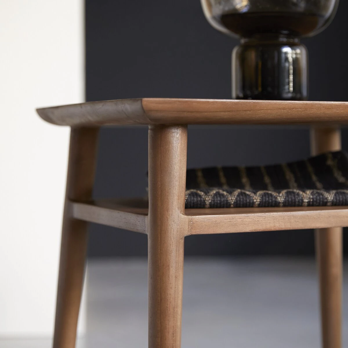 Vintage - Chevet En Teck Massif Recyclé 8 Vintage - Chevet En Teck Massif Recyclé – Image 6