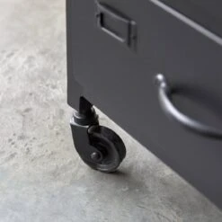 Industriel - Colonne De Salle De Bain En Manguier Et Métal -Magasin De Meubles 1200 1200 colonne de salle de bain en manguier et metal industriel 4