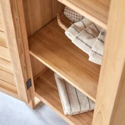 Minimalys - Colonne De Salle De Bain En Teck Massif -Magasin De Meubles 1200 1200 colonne de salle de bain en teck massif minimalys 4