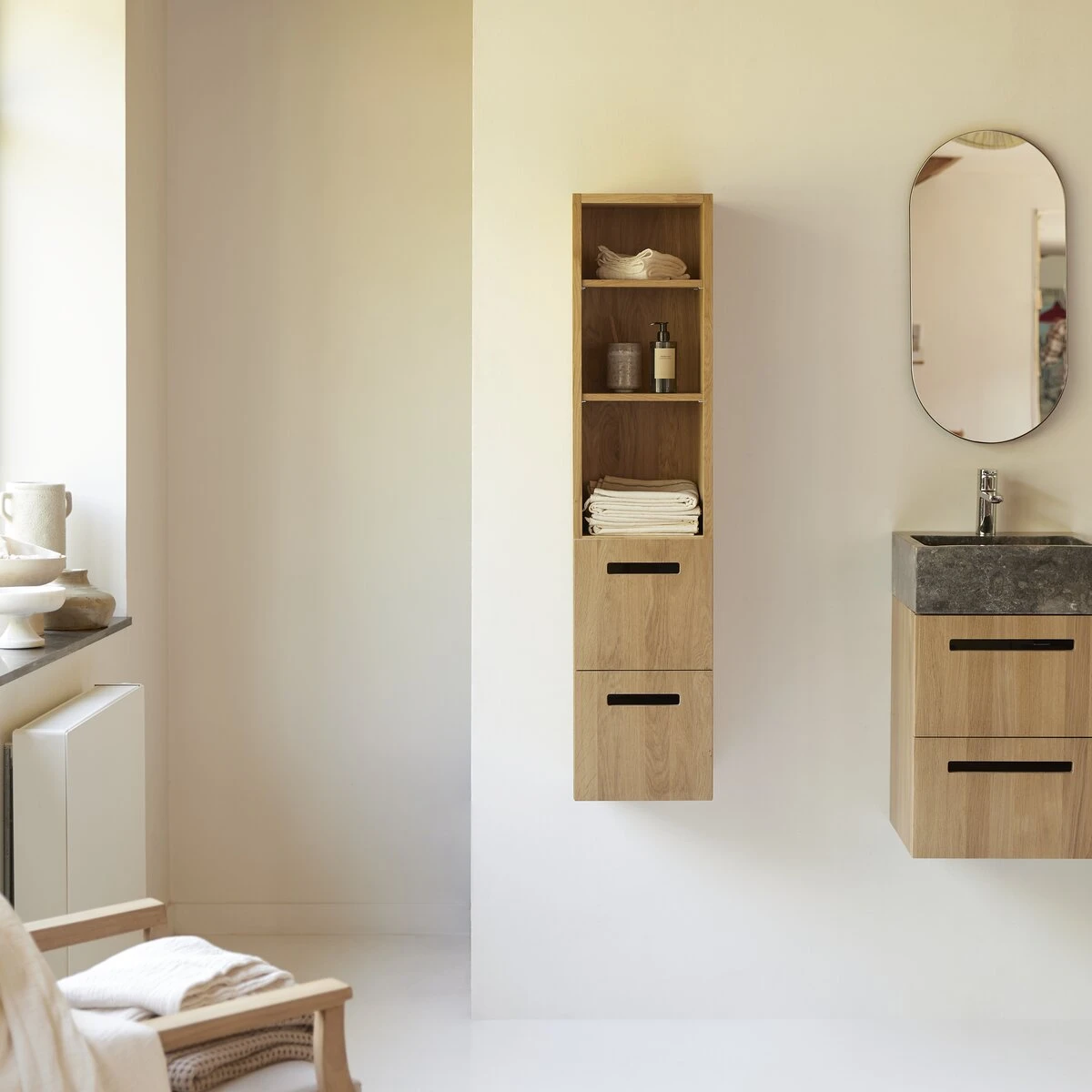 Line - Colonne En Chêne Massif 3 Line - Colonne En Chêne Massif