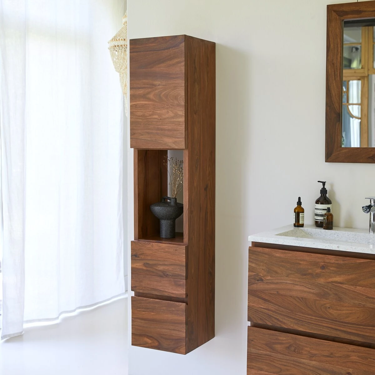 Nova - Colonne En Palissandre Massif 6 Nova - Colonne En Palissandre Massif – Image 4