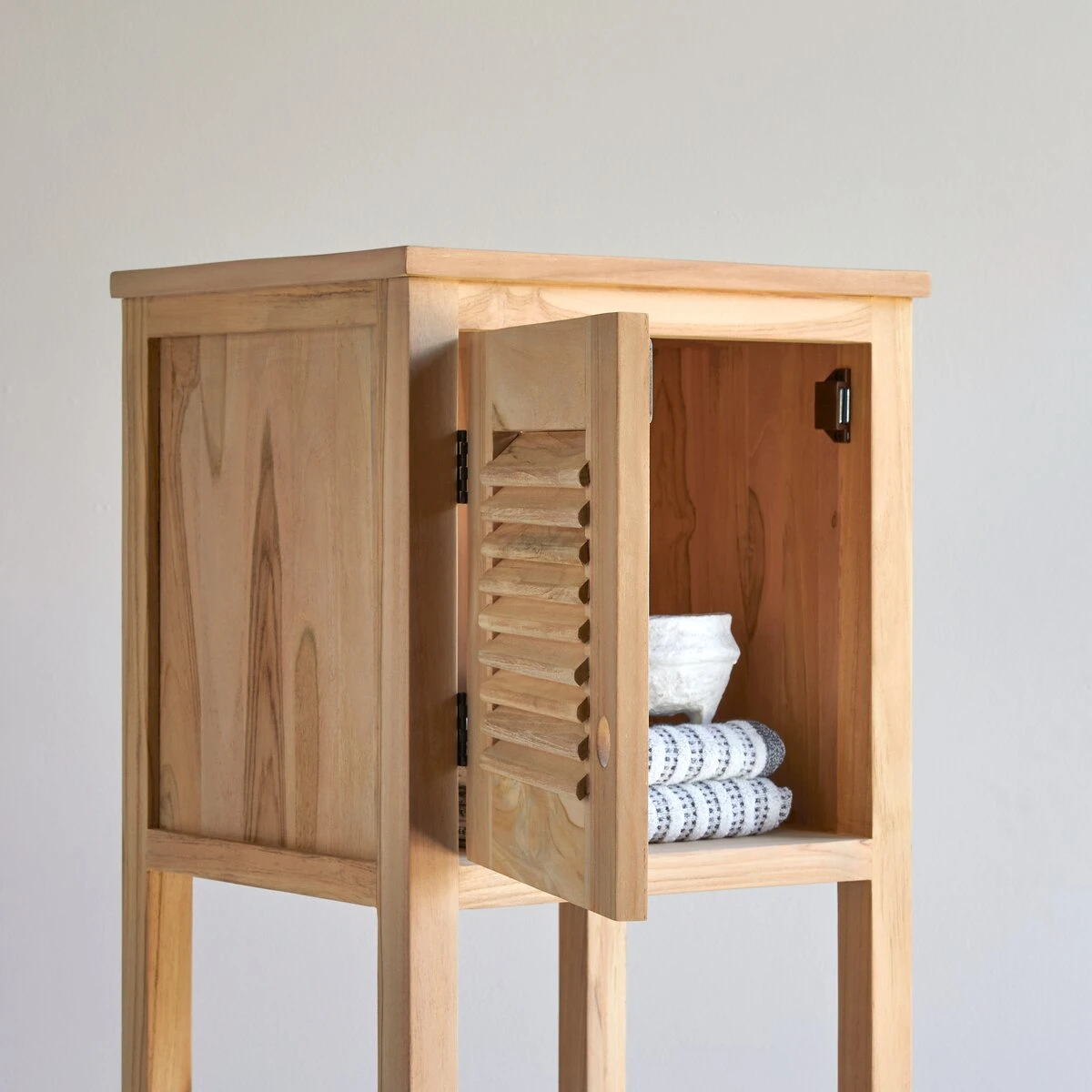 Coline - Colonne En Teck Massif 8 Coline - Colonne En Teck Massif – Image 6