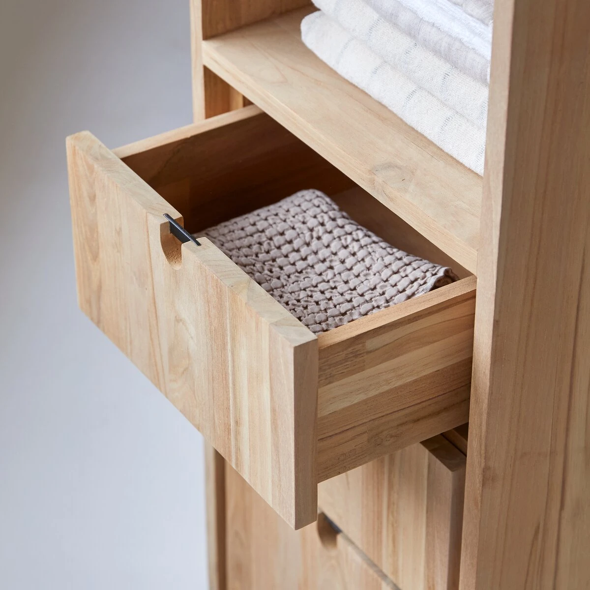 Jonàk - Colonne En Teck Massif 4 Jonàk - Colonne En Teck Massif – Image 2