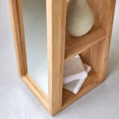 Twig - Colonne Oblique En Teck Massif -Magasin De Meubles 1200 1200 colonne oblique en teck massif twig 3