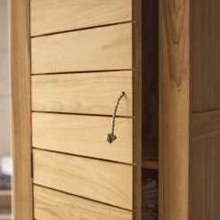 Minimalys - Colonne Simple En Teck Massif -Magasin De Meubles 1200 1200 colonne simple en teck massif minimalys 2