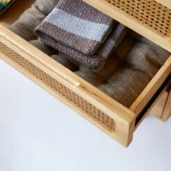 Luis - Commode Enfant En Orme Massif Et Cannage -Magasin De Meubles 1200 1200 commode enfant en orme massif et cannage luis 4