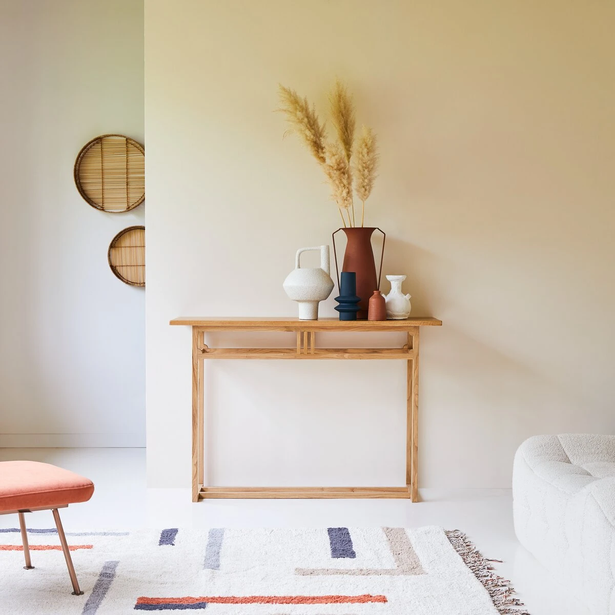 Clovis - Console En Chêne Massif 3 Clovis - Console En Chêne Massif