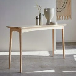 Josef - Console En Frêne Olivier Massif Français -Magasin De Meubles 1200 1200 console en frene olivier massif francais josef 2