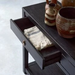 Zenaka - Console En Pin Massif 2 Tiroirs 9 Zenaka - Console En Pin Massif 2 Tiroirs -Magasin De Meubles 1200 1200 console en pin 2 tiroirs zenaka 1