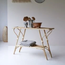 Marius - Console En Rotin -Magasin De Meubles 1200 1200 console en rotin marius 3