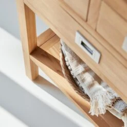 Coffee Tek - Console En Teck Massif -Magasin De Meubles 1200 1200 console en teck massif coffee tek 5