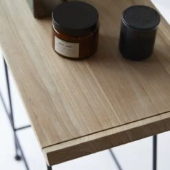 Ema - Console En Teck Massif Et Métal -Magasin De Meubles 1200 1200 console en teck massif et metal ema 5