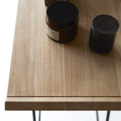 Ema - Console En Teck Massif Et Métal -Magasin De Meubles 1200 1200 console en teck massif et metal ema 6