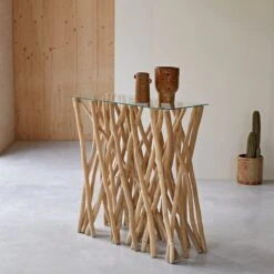 River - Console En Teck Massif -Magasin De Meubles 1200 1200 console en teck massif river 3