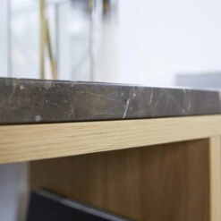 Eyota - Console En Chêne Et Marbre -Magasin De Meubles 1200 1200 console eyota en chene et marbre 5