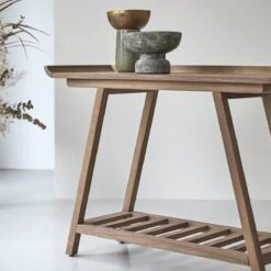 Pampa - Console Haute En Noyer Massif -Magasin De Meubles 1200 1200 console haute en noyer massif pampa 1