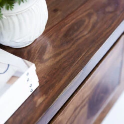 Villa - Console Murale En Palissandre Massif -Magasin De Meubles 1200 1200 console murale en palissandre massif villa 2