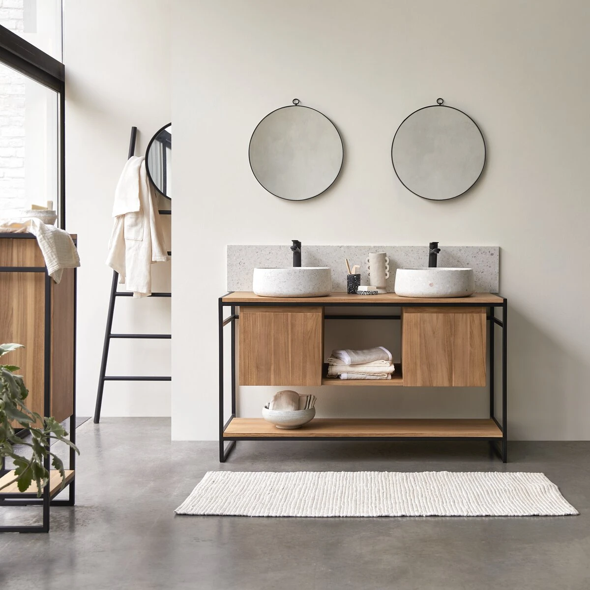 Ava - Crédence En Terrazzo Premium Moon 145 Cm 4 Ava - Crédence En Terrazzo Premium Moon 145 Cm – Image 2