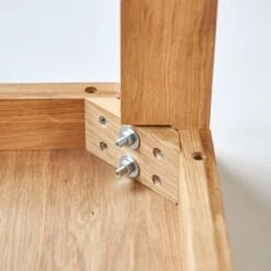 Eden - Table De Bar En Chêne Massif 2-4 Pers -Magasin De Meubles 1200 1200 eden table de bar en chene massif 2 4 pers 5