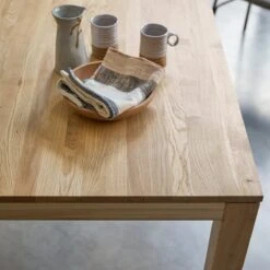 Eden - Table Rectangulaire En Chêne Massif 4-6 Pers -Magasin De Meubles 1200 1200 eden table rectangulaire en chene massif 4 6 pers 2