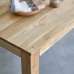 Eden - Table Rectangulaire En Chêne Massif 4-6 Pers -Magasin De Meubles 1200 1200 eden table rectangulaire en chene massif 4 6 pers 4