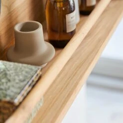 Ugo - Etagère De Salle De Bain En Teck Massif 100 Cm -Magasin De Meubles 1200 1200 etagere de salle de bain en teck massif ugo 100 cm 2