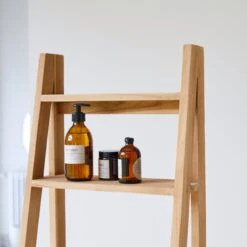 Bahya - Etagère En Teck Massif -Magasin De Meubles 1200 1200 etagere en teck massif bahya 3