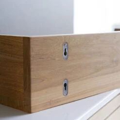 Sasha - Etagère Murale En Teck Massif 100 Cm -Magasin De Meubles 1200 1200 etagere murale en teck massif sasha 100 cm 3