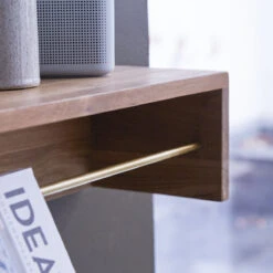 Sasha - Etagère Murale En Teck Massif 60 Cm -Magasin De Meubles 1200 1200 etagere murale en teck massif sasha 60 cm 2