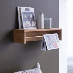 Sasha - Etagère Murale En Teck Massif 60 Cm -Magasin De Meubles 1200 1200 etagere murale en teck massif sasha 60 cm 5