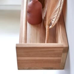 Ugo - Etagère Murale En Teck Massif 60 Cm -Magasin De Meubles 1200 1200 etagere murale en teck massif ugo 60 cm 2