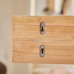 Ugo - Etagère Murale Enfant En Teck Massif 100 Cm -Magasin De Meubles 1200 1200 etagere murale enfant en teck massif ugo 100 cm 4