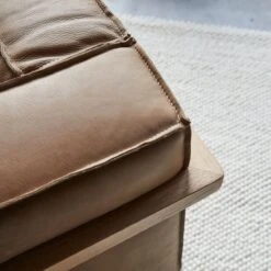 Cobbelwood - Fauteuil En Chêne Massif Et Cuir Cheyenne -Magasin De Meubles 1200 1200 fauteuil cobbelwood en chene massif et cuir cheyenne 6