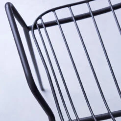 Arty - Fauteuil En Métal Dark Grey -Magasin De Meubles 1200 1200 fauteuil en metal arty dark grey 4