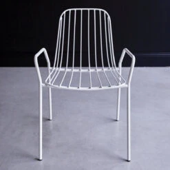 Arty - Fauteuil En Métal White -Magasin De Meubles 1200 1200 fauteuil en metal arty white 3