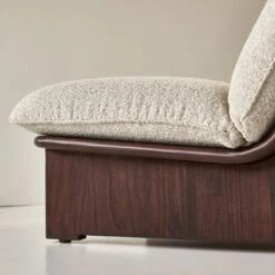 Folk - Fauteuil En Mindi Massif Et Tissu écru -Magasin De Meubles 1200 1200 fauteuil folk en mindi massif et tissu ecru 6