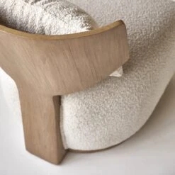 June - Fauteuil En Mindi Massif Et Tissu écru -Magasin De Meubles 1200 1200 fauteuil june en mindi massif et tissu ecru 4