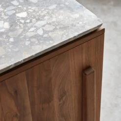 Isaure - Buffet En Noyer Massif Et Terrazzo Premium 140 Cm 17 Isaure - Buffet En Noyer Massif Et Terrazzo Premium 140 Cm -Magasin De Meubles 1200 1200 isaure buffet en noyer massif et terrazzo premium 140 cm 7