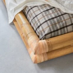 Balyss - Lit Futon En Bambou 160x200 Cm -Magasin De Meubles 1200 1200 lit futon en bambou 185x225 cm balyss 3